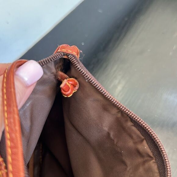 Joop vintage genuine leather crossbody minimalist shoulder handbag purse - Picture 12 of 12